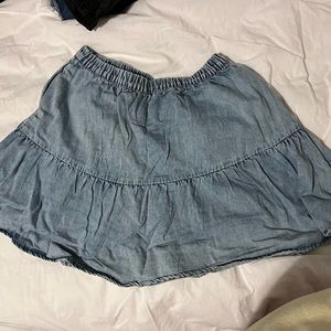 Flowy Jean skirt